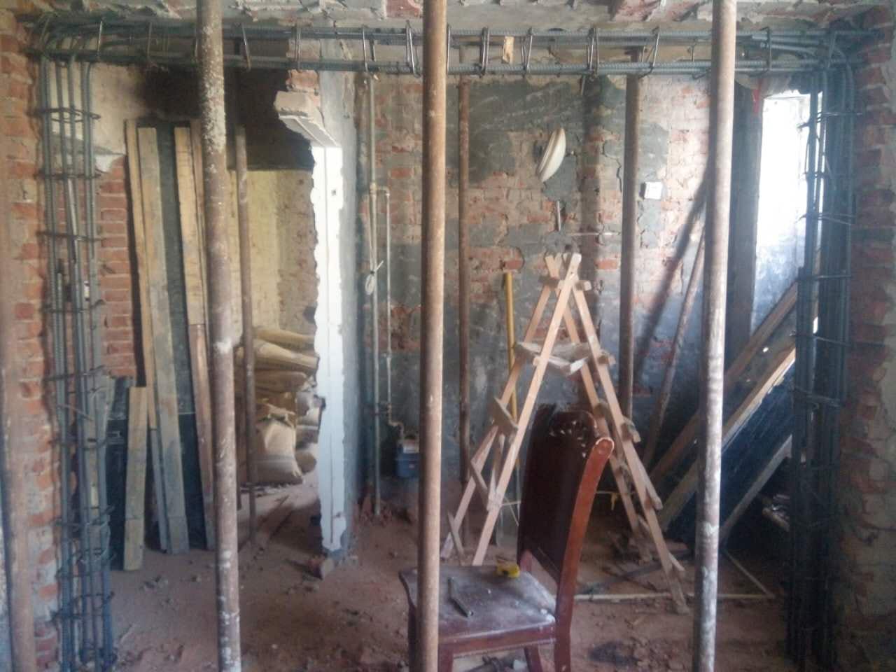 磚墻開(kāi)洞加固